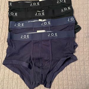 Men’s Joseph Abbound Boxer trunks sz Large. 4 pack!